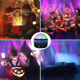 LED Starry Northern Projector Light , 14 Lighting Effect With Remote Control