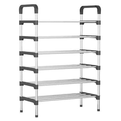 Stylish Shoe Rack Metal Simple ,Organizer Holder Space-saving for Living Room