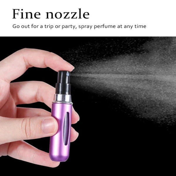 Portable Refillable Mini Perfume Atomizer Bottle (Pack Of 2)