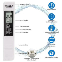 Portable Digital Water Purity Tester