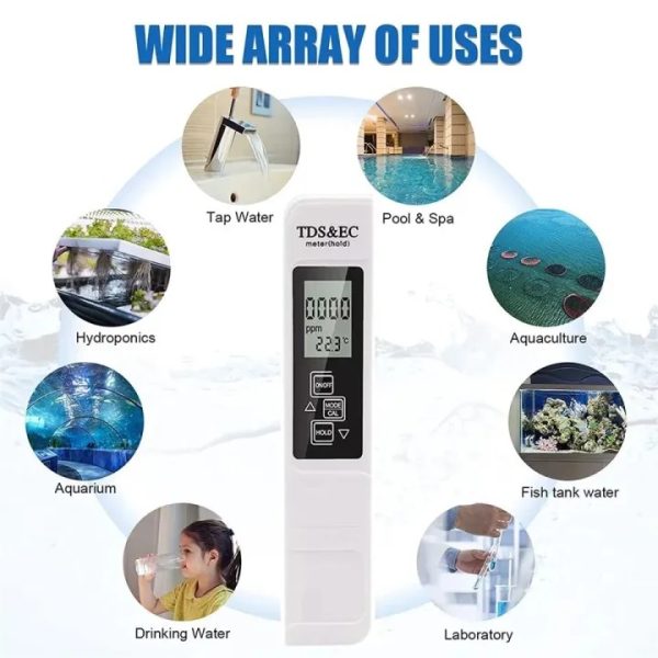 Portable Digital Water Purity Tester