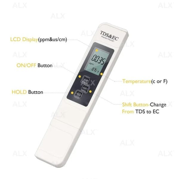 Portable Digital Water Purity Tester