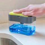 Liquid Soap Pump Dispenser Pump Plastic Dishwasher Sponge Holder