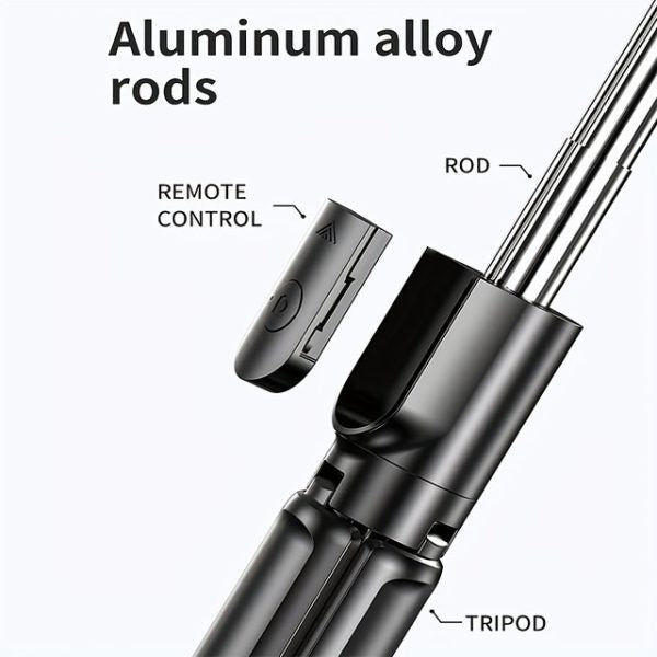 "✨📸 Remote Control 4-in-1 Selfie Stick – Your Ultimate Photo Buddy! 🎥🤳"