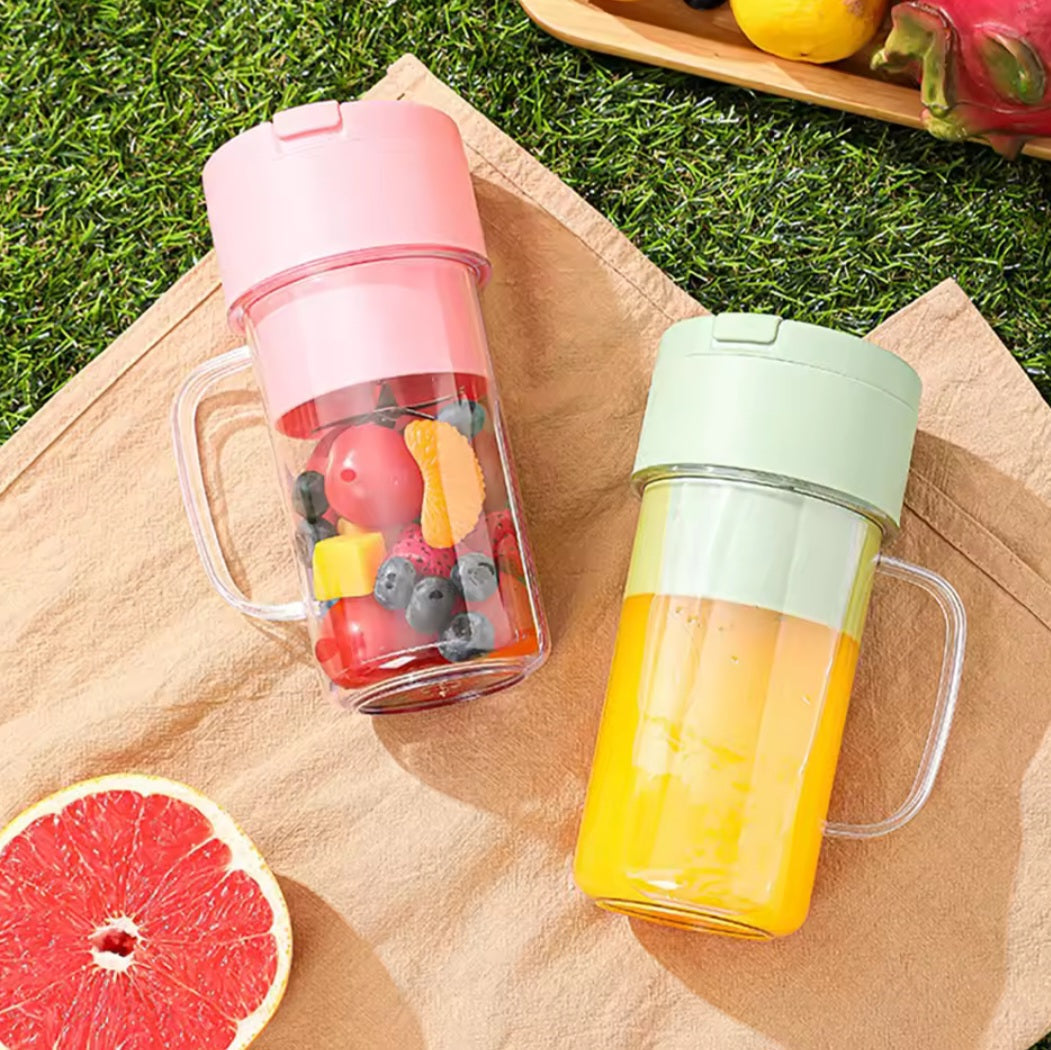 Rechargeable Fast Glass Juicer + Free Silicon Straw