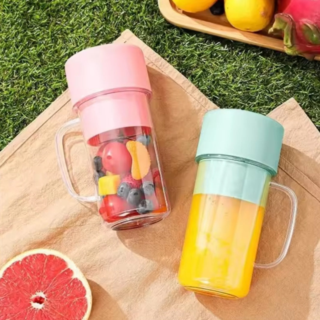 Rechargeable Fast Glass Juicer + Free Silicon Straw