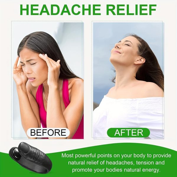 Sugar Control Li4 Acupressure Clip – Headache, Stress & Migraine Relief