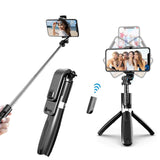 "✨📸 Remote Control 4-in-1 Selfie Stick – Your Ultimate Photo Buddy! 🎥🤳"