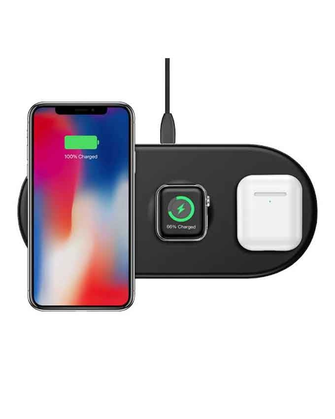 Baseus BS-IW04 Smart 3 in 1 Wireless Charger