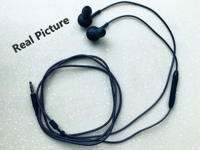 Universal Handsfree with Mic Handsfree for Android High Quality Earphones for Gaming PUBG Black