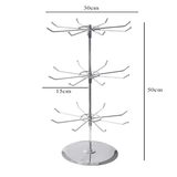 3 Layers Rotating Jewelry stand (Metal)