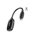 Baseus L51 3 in 1 iP Male to Dual iP & 3.5mm Female Adapter