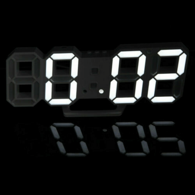 3D LED electronic watch table Modern Digital Alarm Clocks