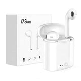 Earpods TWS i7s twin Bluetooth Wireless earphone Headset With Charging box stereo For Android & all Phones Wireless Earbuds with Noise Cancelling Microphone
