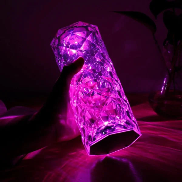 Crystal Diamond Lamp 16 Colors