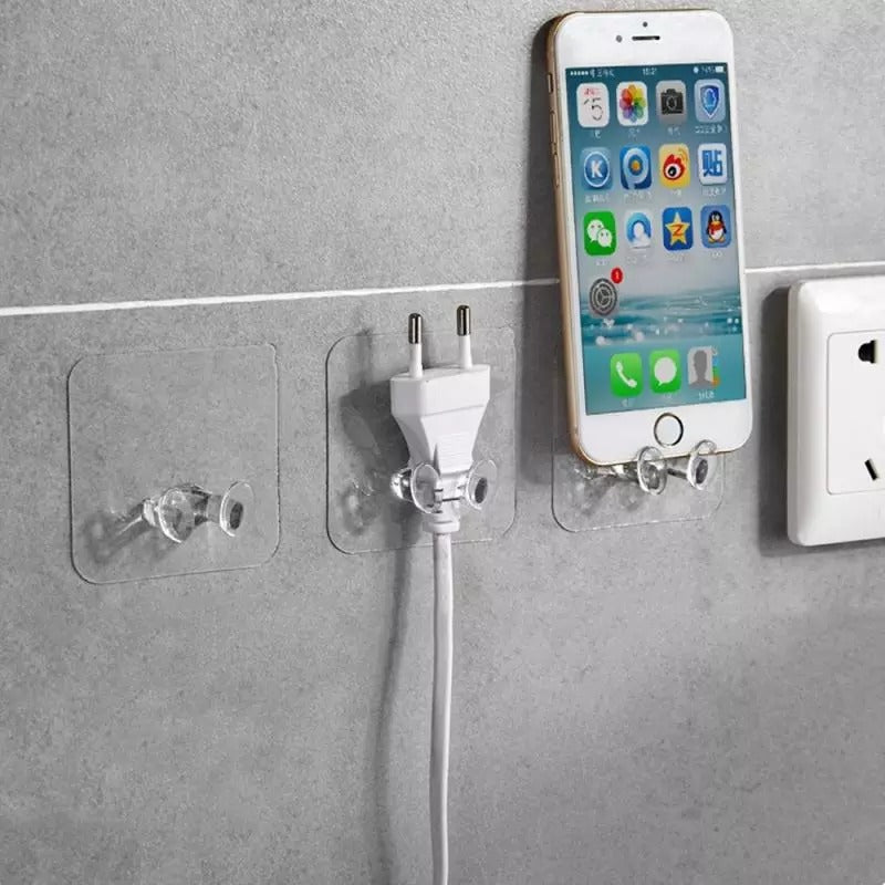 Transparent Hook Strong Self Adhesive Door Wall Hangers